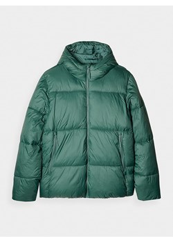 4F Kurtka pikowana w kolorze zielonym ze sklepu Limango Polska w kategorii Kurtki męskie - zdjęcie 187556292