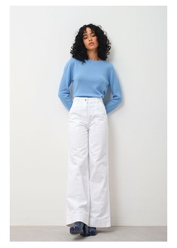 AUTHENTIC CASHMERE Kaszmirowy sweter &quot;Criou&quot; w kolorze błękitnym ze sklepu Limango Polska w kategorii Swetry damskie - zdjęcie 187556300