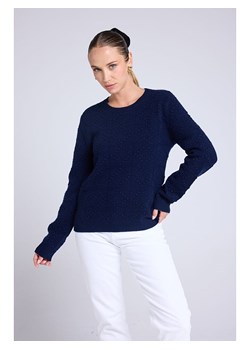 Maison Héritage Cashmere Kaszmirowy sweter w kolorze granatowym ze sklepu Limango Polska w kategorii Swetry damskie - zdjęcie 187556313