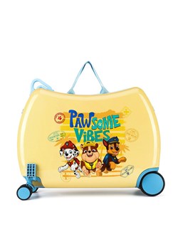 Walizka dziecięca Paw Patrol ACCCS-SS24-231PAW-S Żółty ze sklepu eobuwie.pl w kategorii Walizki - zdjęcie 187556781