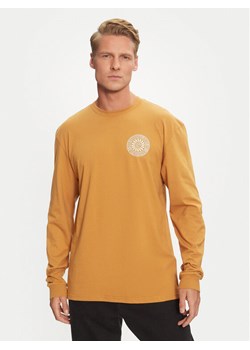 Quiksilver Longsleeve Bloom Cycle EQYZT07707 Brązowy Regular Fit ze sklepu MODIVO w kategorii T-shirty męskie - zdjęcie 187556873
