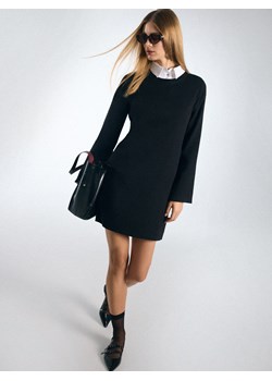 Mohito - Trapezowa sukienka mini - czarny ze sklepu Mohito w kategorii Sukienki - zdjęcie 187557302