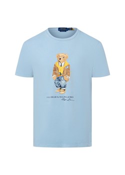 Polo Ralph Lauren Koszulka męska Mężczyźni Bawełna jasnoniebieski nadruk ze sklepu vangraaf w kategorii T-shirty męskie - zdjęcie 187557442