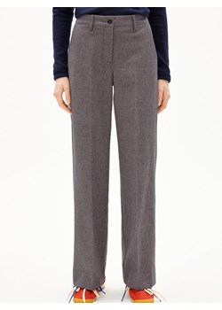 ARMEDANGELS Damskie spodnie materiałowe - Leandraa Handaas Kobiety Bawełna granatowy wypukły wzór tkaniny ze sklepu vangraaf w kategorii Spodnie damskie - zdjęcie 187557464