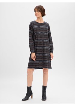 More & More Sukienka damska Kobiety Sztuczne włókno jasnoniebieski wzorzysty ze sklepu vangraaf w kategorii Sukienki - zdjęcie 187557474