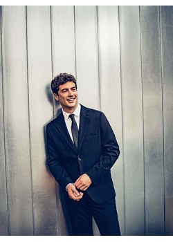 Reserved - Marynarka slim fit - czarny ze sklepu Reserved w kategorii Marynarki męskie - zdjęcie 187557864