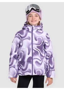 Dziewczęca kurtka narciarska 4F 4FJRAW25TTJAF1038 - multikolor ze sklepu Sportstylestory.com w kategorii Kurtki dziewczęce - zdjęcie 187558072