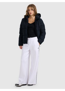 Damska kurtka puchowa 4F 4FRAW25TDJAF0798 - czarna ze sklepu Sportstylestory.com w kategorii Kurtki damskie - zdjęcie 187558160