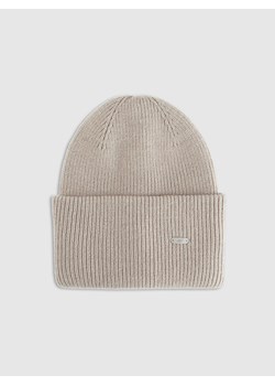 Czapka beanie uniseks 4F 4FRAW25ACAPU0721 - szara ze sklepu Sportstylestory.com w kategorii Czapki zimowe damskie - zdjęcie 187558261