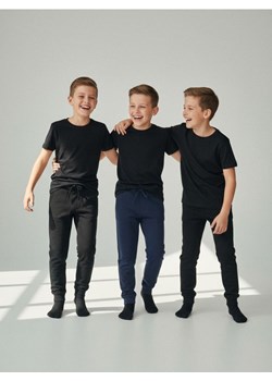 Sinsay - Spodnie 3 pack - granatowy ze sklepu Sinsay w kategorii Spodnie chłopięce - zdjęcie 187559280