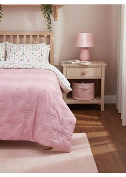 Sinsay - Narzuta na łóżko w pikowane kokardy - różowy ze sklepu Sinsay w kategorii Narzuty i kapy - zdjęcie 187559322