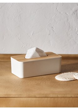 Sinsay - Pudełko na chusteczki - biały ze sklepu Sinsay w kategorii Pudełka i pojemniki - zdjęcie 187559391