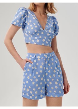 Sinsay - Szorty ze wzorem w kwiaty - wielobarwny ze sklepu Sinsay w kategorii Szorty - zdjęcie 187559410