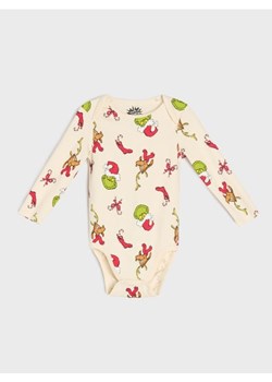 Sinsay - Body Grinch - kremowy ze sklepu Sinsay w kategorii Odzież dla niemowląt - zdjęcie 187559440