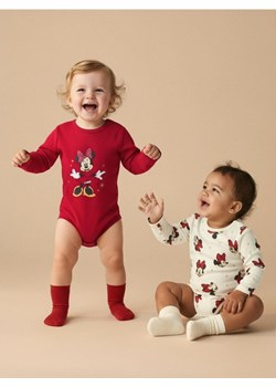 Sinsay - Body 2 pack Minnie Mouse - kremowy ze sklepu Sinsay w kategorii Odzież dla niemowląt - zdjęcie 187559484