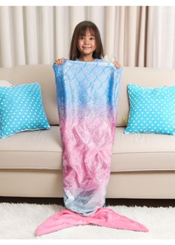 Sinsay - Koc syreni ogon - wielobarwny ze sklepu Sinsay w kategorii Kocyki dziecięce - zdjęcie 187559490