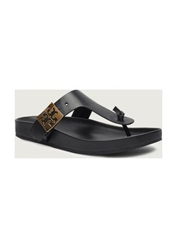 TORY BURCH Skórzane japonki ze sklepu Gomez Fashion Store w kategorii Klapki damskie - zdjęcie 187559663