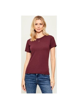 HUGO T-shirt Deloris | Regular Fit ze sklepu Gomez Fashion Store w kategorii Bluzki damskie - zdjęcie 187559762