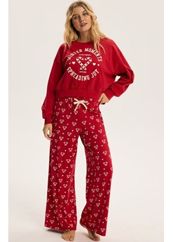Esotiq świąteczna piżama damska Bloovii Berry 44002-33X, Kolor czerwony, Rozmiar L, BLOOVII ze sklepu Primodo w kategorii Piżamy damskie - zdjęcie 187560814