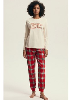 Henderson bawełniana piżama damska Dalisa 43717-01X, Kolor kremowo-czerwony, Rozmiar 2XL, Henderson ze sklepu Primodo w kategorii Piżamy damskie - zdjęcie 187560833