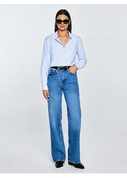 Koszula damska klasyczna błękitna Hansai 400 ze sklepu Big Star w kategorii Koszule damskie - zdjęcie 187560864