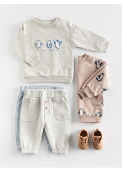 Reserved - Bluza z haftem - jasnoszary ze sklepu Reserved w kategorii Bluzy i swetry - zdjęcie 187561242