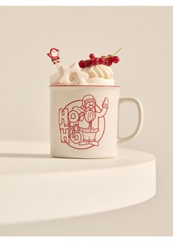 Sinsay - Kubek ze świątecznym napisem - biały ze sklepu Sinsay w kategorii Kubki - zdjęcie 187561653