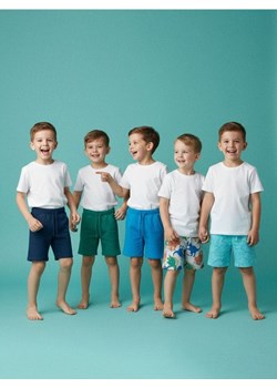 Sinsay - Szorty dresowe 5 pack - granatowy ze sklepu Sinsay w kategorii Spodenki chłopięce - zdjęcie 187561681