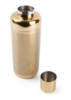 Salt and Pepper Shaker do koktajli &quot;Diamond Bar&quot; w kolorze złotym - 22 x Ø 7 cm ze sklepu Limango Polska w kategorii Naczynia - zdjęcie 187562003