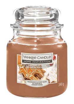 Yankee Candle Home Inspiration Świeca zapachowa &quot;Gingerbread Jingle&quot; - 340 g ze sklepu Limango Polska w kategorii Świece i dyfuzory - zdjęcie 187562132