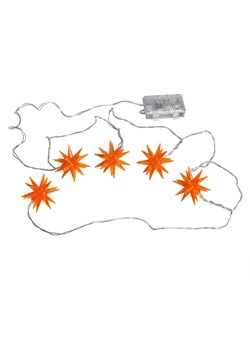 Hollybell Łańcuch świetlny LED w kolorze pomarańczowym - Ø 6 cm ze sklepu Limango Polska w kategorii Oświetlenie - zdjęcie 187562283