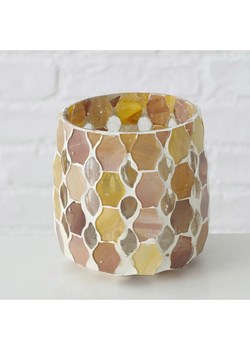 Boltze Świecznik &quot;Alejo&quot; w kolorze beżowym - wys. 10 cm ze sklepu Limango Polska w kategorii Świeczniki - zdjęcie 187562324