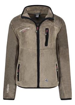 Geographical Norway Kurtka polarowa "Tamoureuse" w kolorze szarobrązowym ze sklepu Limango Polska w kategorii Kurtki damskie - zdjęcie 187562340