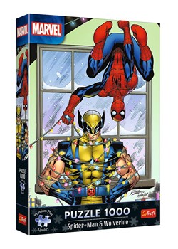 Trefl 1.000-częściowe puzzle &quot;Christmas - Spiderman &amp; Wolverine&quot; - 12+ ze sklepu Limango Polska w kategorii Puzzle - zdjęcie 187562460