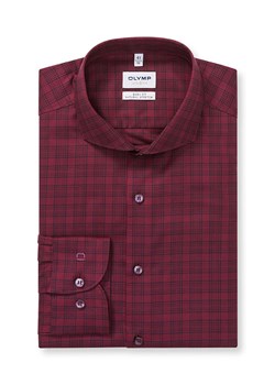 OLYMP Koszula "Level 5" - Body fit - w kolorze czerwono-czarnym ze sklepu Limango Polska w kategorii Koszule męskie - zdjęcie 187562502
