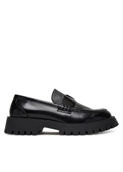 Loafersy Guess FMPGOR FAL14 Czarny ze sklepu eobuwie.pl w kategorii Półbuty męskie - zdjęcie 187562524