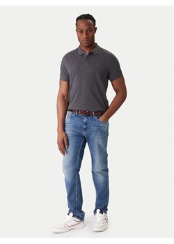 Tommy Jeans Polo DM0DM20676 Szary Regular Fit ze sklepu MODIVO w kategorii T-shirty męskie - zdjęcie 187562573