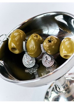 Reserved - Kolczyki z cyrkoniami - srebrny ze sklepu Reserved w kategorii Kolczyki - zdjęcie 187562943