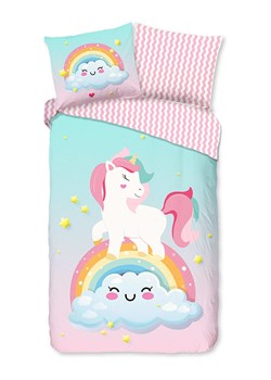 Good Morning Komplet pościeli &quot;Sweety&quot; w kolorze miętowo-jasnoróżowym ze sklepu Limango Polska w kategorii Pościel dziecięca - zdjęcie 187563011