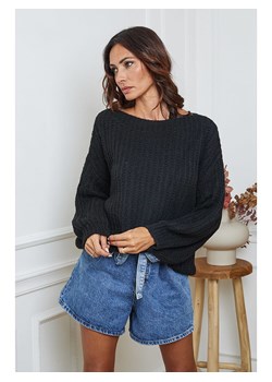 So Cachemire Sweter &quot;Candji&quot; w kolorze czarnym ze sklepu Limango Polska w kategorii Swetry damskie - zdjęcie 187563192