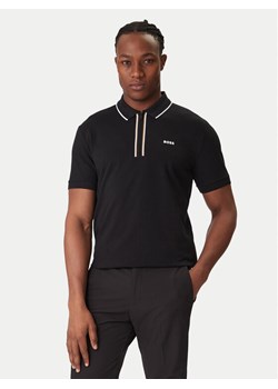 BOSS Polo Philix 50544450 Czarny Slim Fit ze sklepu MODIVO w kategorii T-shirty męskie - zdjęcie 187563332