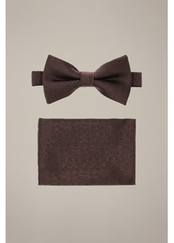 Mucha Brązowa Plus Poszetka w Kwiaty ze sklepu Lancerto S.A. w kategorii Muchy - zdjęcie 187563611