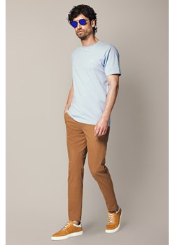 Spodnie Camelowe Chino z Bawełną Monaco ze sklepu Lancerto S.A. w kategorii Spodnie męskie - zdjęcie 187563641