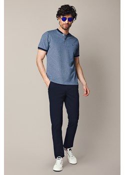 Spodnie Granatowe Chino z Bawełną Monaco ze sklepu Lancerto S.A. w kategorii Spodnie męskie - zdjęcie 187563650