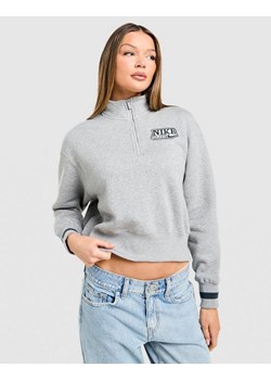 NIKE BLUZA ROZPINANA W NSW FLC QZ TOP ze sklepu JD Sports  w kategorii Bluzy damskie - zdjęcie 187563823