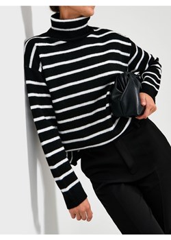 Sinsay - Golf w paski - czarny ze sklepu Sinsay w kategorii Swetry damskie - zdjęcie 187564612