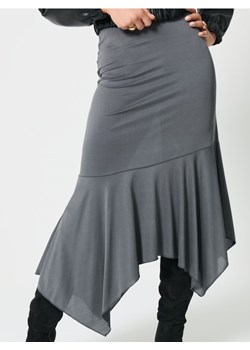 Sinsay - Spódnica z asymetrycznym dołem - szary ze sklepu Sinsay w kategorii Spódnice - zdjęcie 187564622