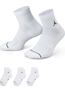 Skarpety do kostki Everyday Jordan (3 pary) - Biel ze sklepu Nike poland w kategorii Skarpetki męskie - zdjęcie 187564761