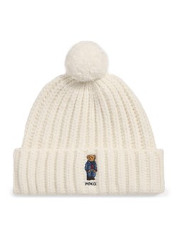Czapka Polo Ralph Lauren 455931876001 Beżowy ze sklepu eobuwie.pl w kategorii Czapki zimowe damskie - zdjęcie 187565044