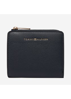 Tommy Hilfiger Portfel Th Flag Compact Za AW0AW18124 Granatowy ze sklepu MODIVO w kategorii Portfele damskie - zdjęcie 187565301